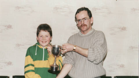 1989 U12 Captain David Connolly & Pat Bolger