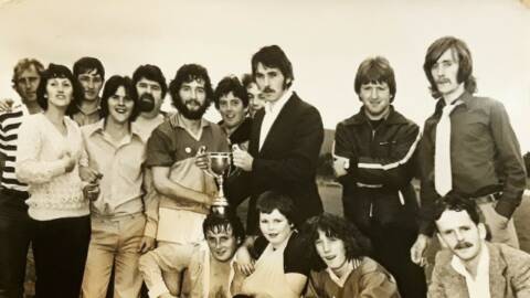 1979 Presentation of cup to Noel McGuigan