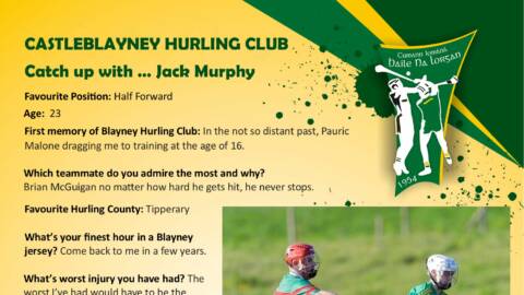 Catch up with Jack Murphy