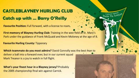 Catch up with Barry O’Reilly