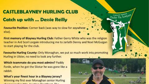 Catch up with Dessie Reilly